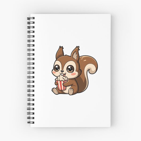 Item preview, squirrel eating popcorn designed and sold by Eternalski.
