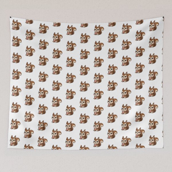 Item preview, squirrel eating popcorn designed and sold by Eternalski.