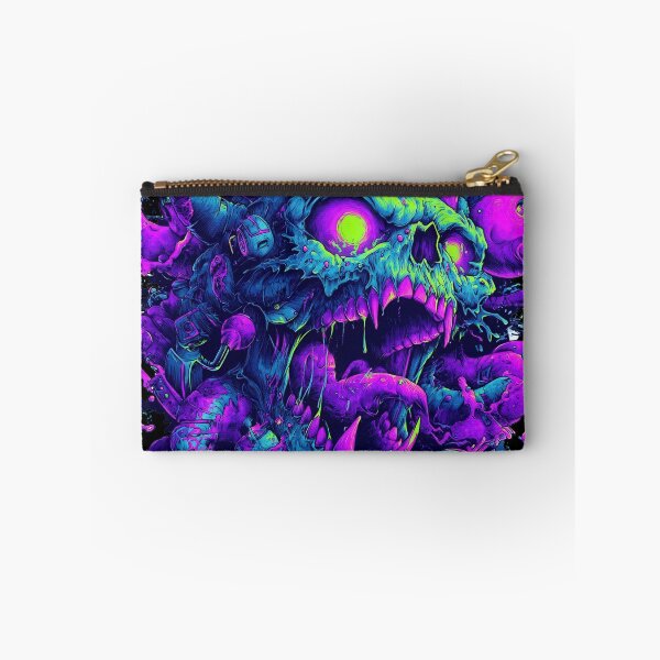 Item preview, Cyber Skull Futuristic Tech Design - Neon Cyber Gothic designed and sold by Gaviani Design Studio.