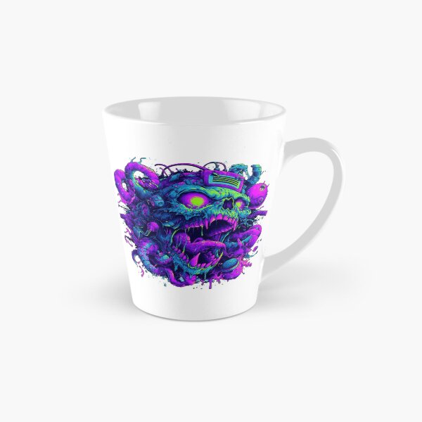 Item preview, Cyber Skull Futuristic Tech Design - Neon Cyber Gothic designed and sold by Gaviani Design Studio.