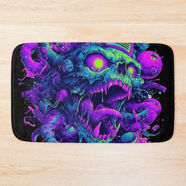 Item preview, Cyber Skull Futuristic Tech Design - Neon Cyber Gothic designed and sold by Gaviani Design Studio.