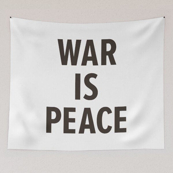 Item preview, War Is Peace –  (Anti-War Poster) designed and sold by Boogosh.
