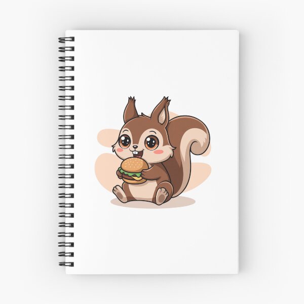 Item preview, squirrel eating burger designed and sold by Eternalski.
