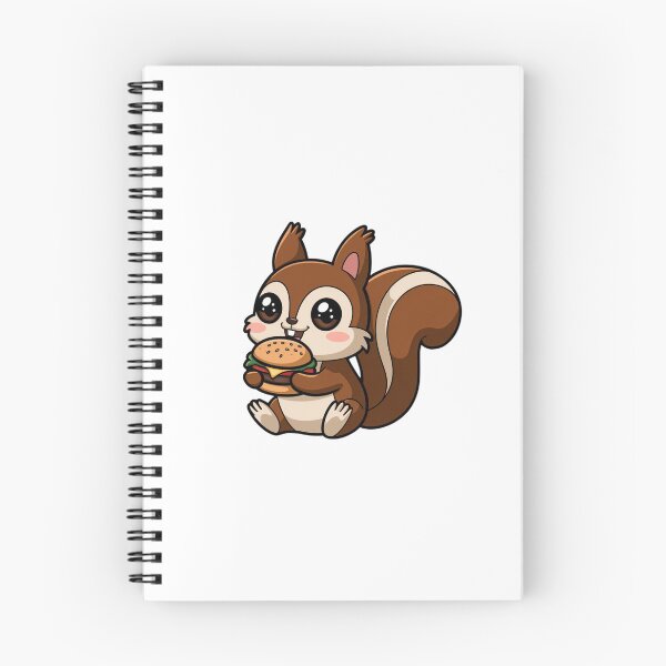 Item preview, squirrel eating burger designed and sold by Eternalski.