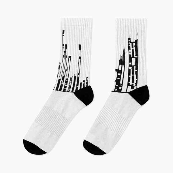 Item preview, Paysage Urbain 7 (simple, noir et blanc, minimaliste) designed and sold by EBFCDesigns.