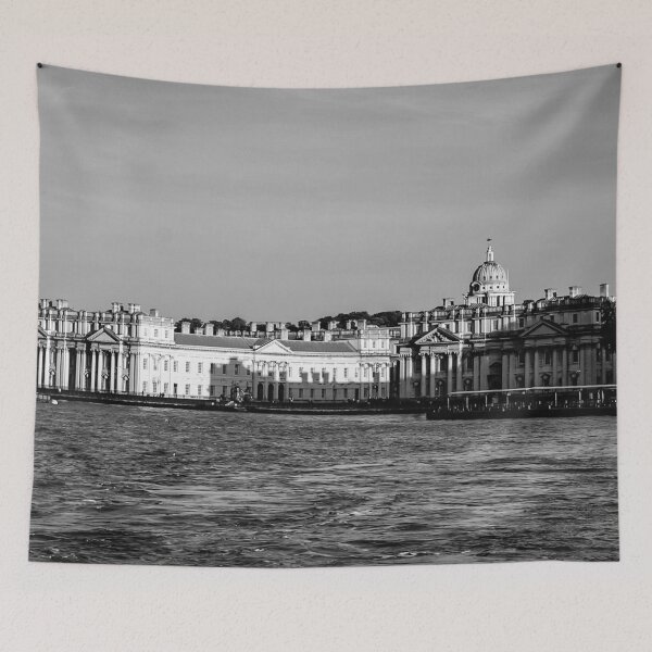 Item preview, By the Thames – Greenwich from the Water designed and sold by Rowena Ko.