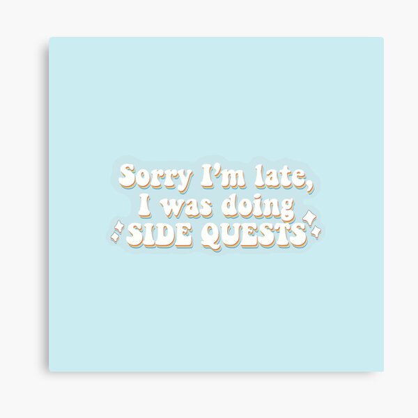 Item preview, Side Quests digital design designed and sold by Art By Kav.