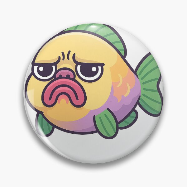 Item preview, Parrot Fish Meme - Funny designed and sold by DamioPolArt.