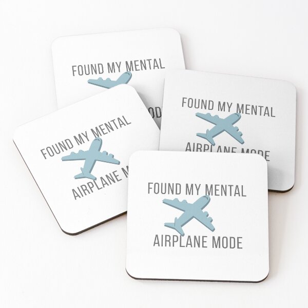 Item preview, Mental airplane mode designed and sold by PigeonVerse.