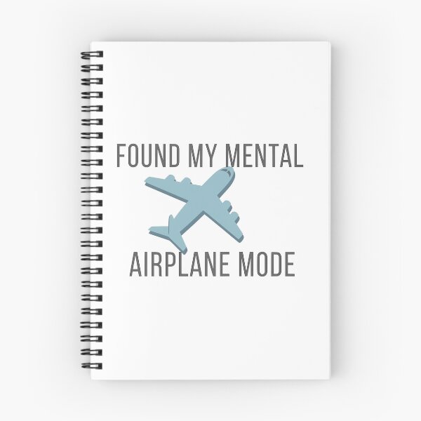 Item preview, Mental airplane mode designed and sold by PigeonVerse.