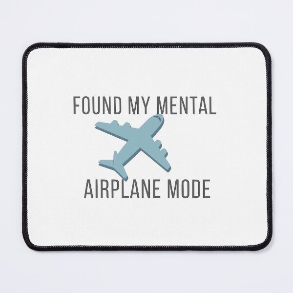 Item preview, Mental airplane mode designed and sold by PigeonVerse.