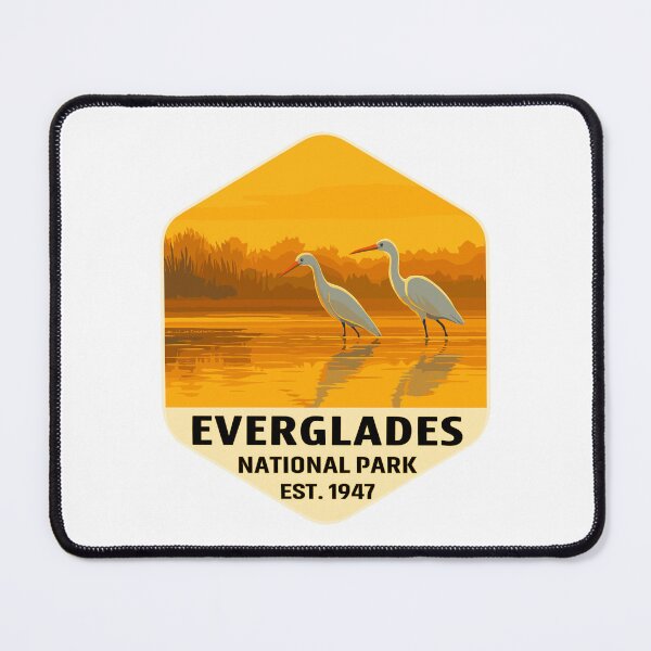 Item preview, Everglades National Park Retro Swamp Wildlife Sticker designed and sold by Ismeal Von.