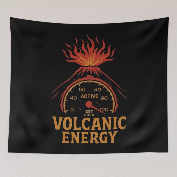 Item preview, Volcanic Energy Meter: Unleash Your Inner Power designed and sold by zzz888.