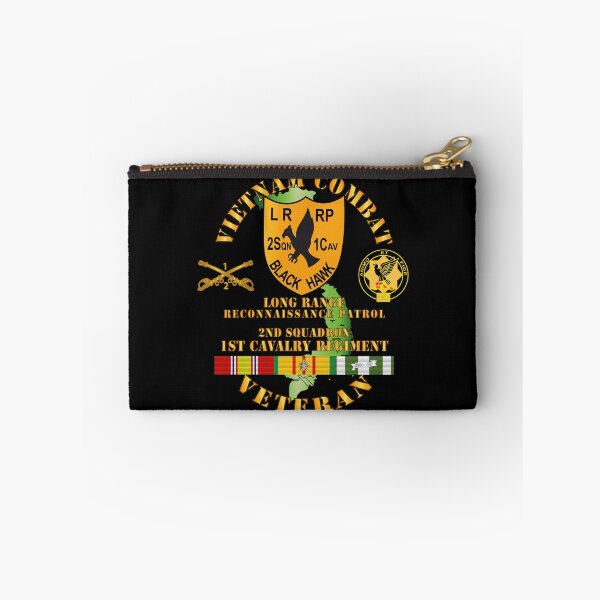 Item preview, Army - Vietnam Combat Veteran - 2nd Squadron, 1st Cav Regt  LRRP - Black Hawk w VN SVC designed and sold by Military Insignia Products.