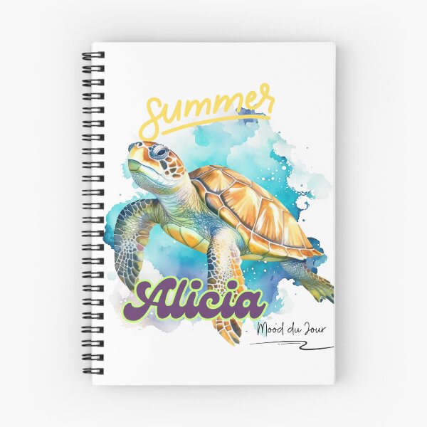 Item preview, Summer Alicia – Tropical Turtle designed and sold by mooddujour.