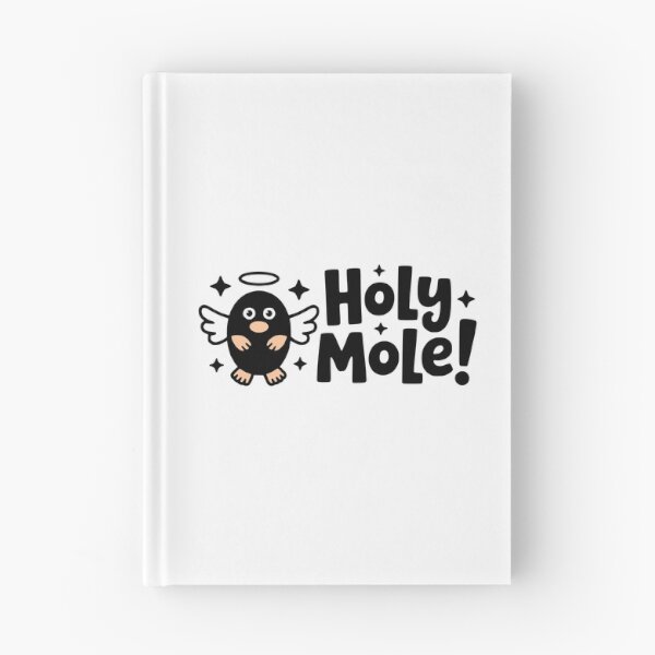 Item preview, Holy Mole! Cute Angel Mole Pun designed and sold by PMCreative.