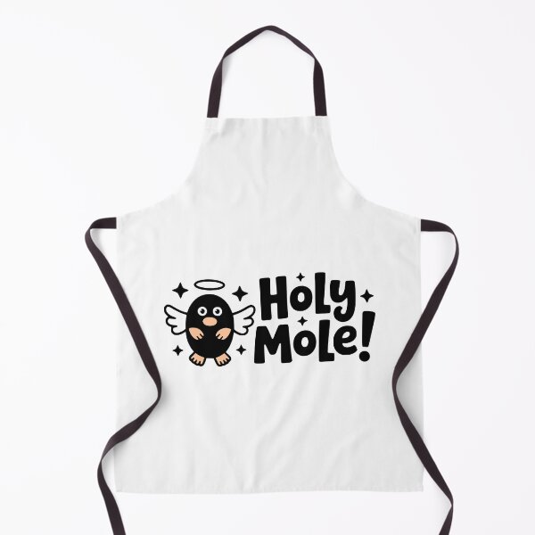 Item preview, Holy Mole! Cute Angel Mole Pun designed and sold by PMCreative.