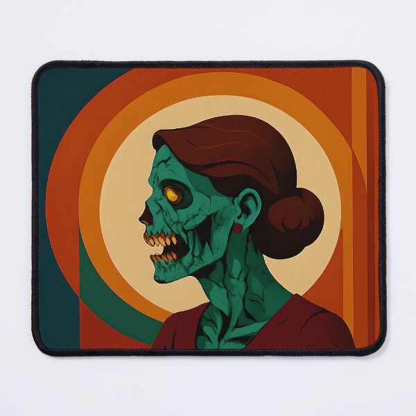Item preview, Zombie Woman Portrait designed and sold by NightTimeJ.