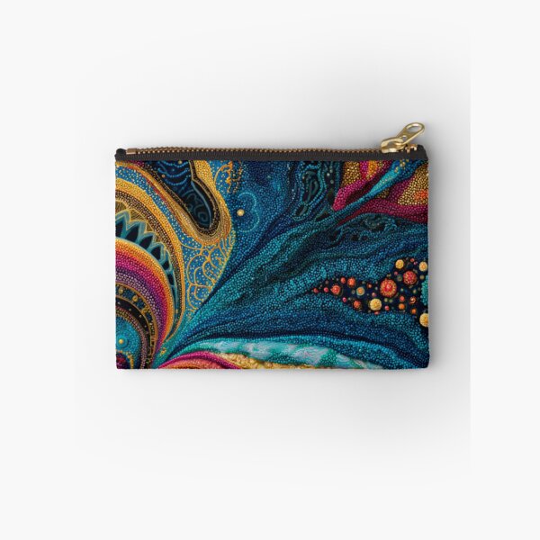 Item preview, Aboriginal Inspired Dot Art - Abstract Sea ​​Splendor designed and sold by GrinGalore.