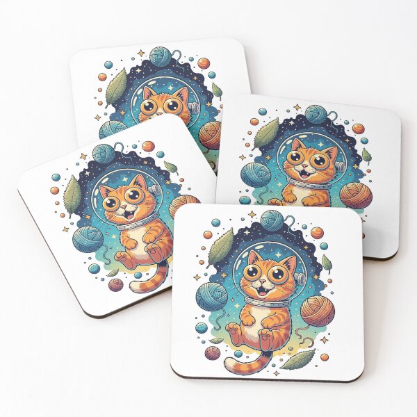 Item preview, Cosmic Astro Cat designed and sold by Feline Fierce.