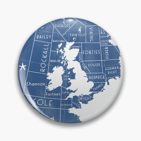 Item preview, British Isles Shipping Forecast designed and sold by Jane Farnham.