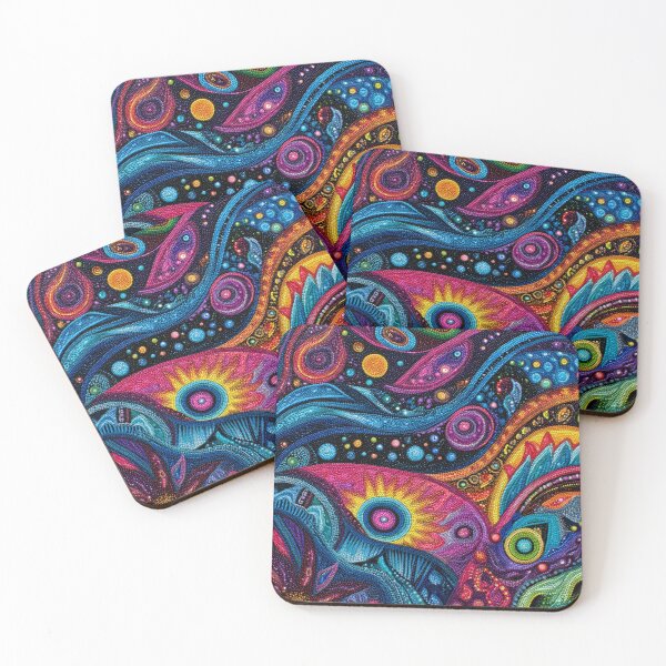 Item preview, Aboriginal Inspired Dot Art - Intricate Dreams designed and sold by GrinGalore.