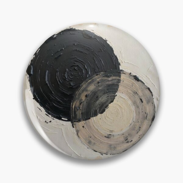 Artikelvorschau, two calmin oilpainted circles entworfen und verkauft von keecreates.