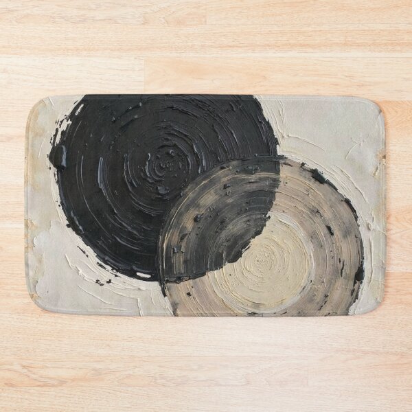Item preview, two calmin oilpainted circles designed and sold by keecreates.