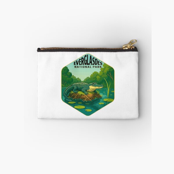 Item preview, Everglades National Park Retro Swamp Wildlife Sticker designed and sold by Ismeal Von.