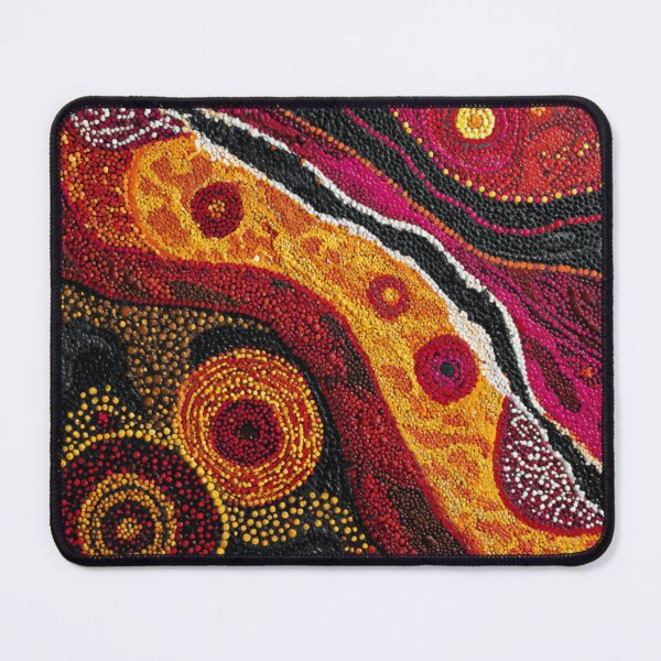 Item preview, Aboriginal Inspired Dot Art - Pillars of The Earth designed and sold by GrinGalore.