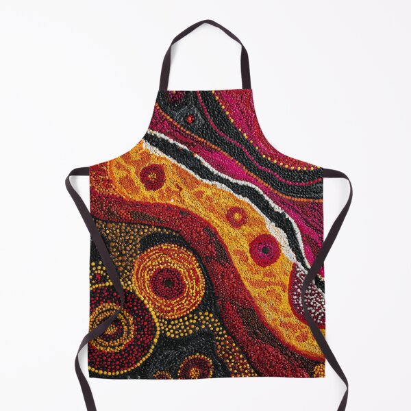 Item preview, Aboriginal Inspired Dot Art - Pillars of The Earth designed and sold by GrinGalore.