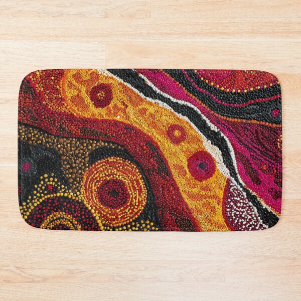 Item preview, Aboriginal Inspired Dot Art - Pillars of The Earth designed and sold by GrinGalore.