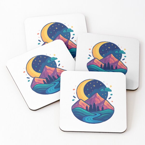 Item preview, Moonlit Mountain Path designed and sold by FBA.