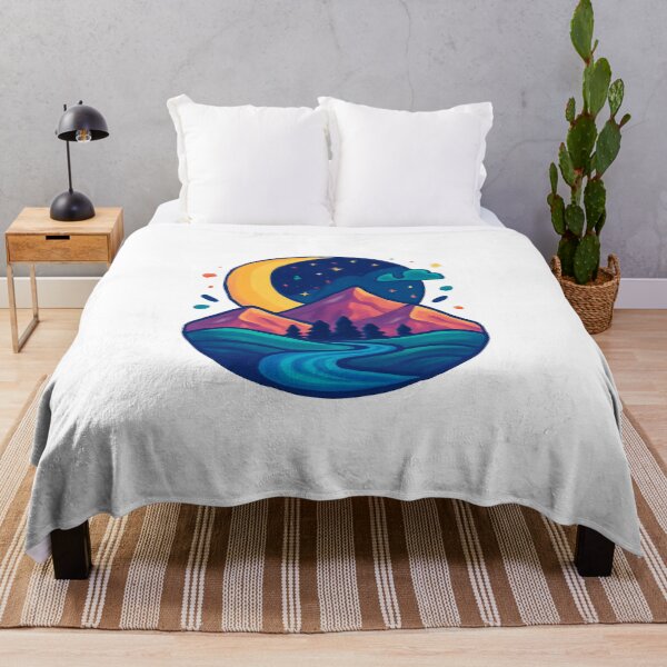 Item preview, Moonlit Mountain Path designed and sold by FBA.
