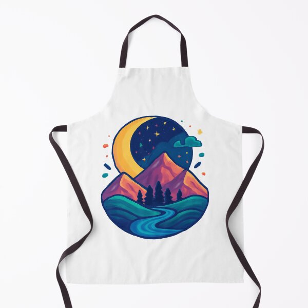 Item preview, Moonlit Mountain Path designed and sold by FBA.