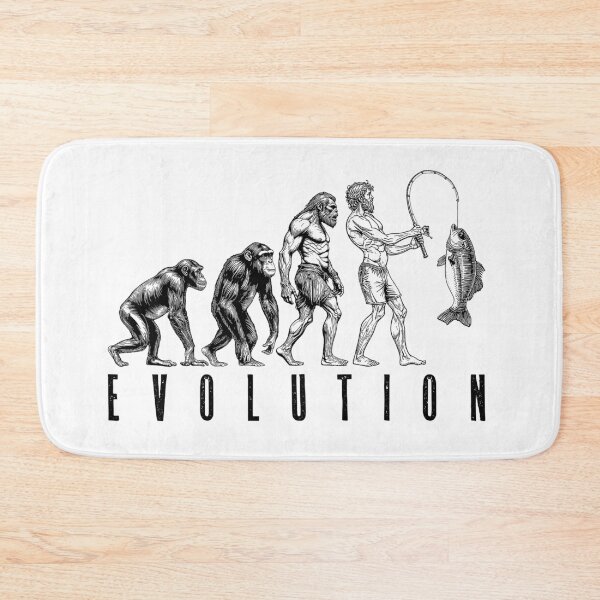 Item preview, Funny Fishing Evolution Fisherman Dad Father's Day Fish designed and sold by GrandeDuc.