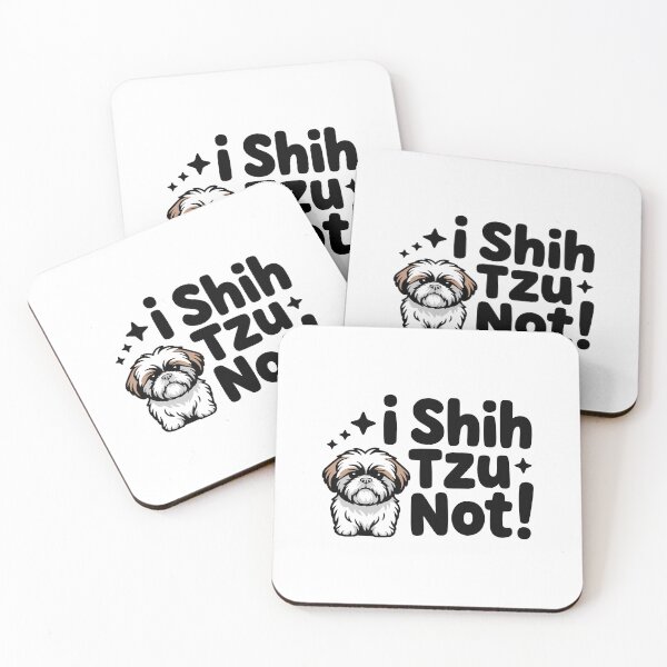 Item preview, I Shihtzu Not! Cute Shih tzu Dog Pun designed and sold by PMCreative.