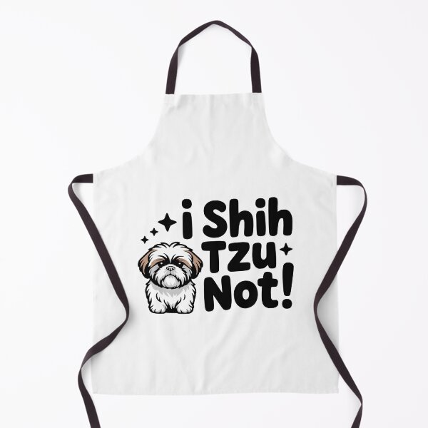 Item preview, I Shihtzu Not! Cute Shih tzu Dog Pun designed and sold by PMCreative.