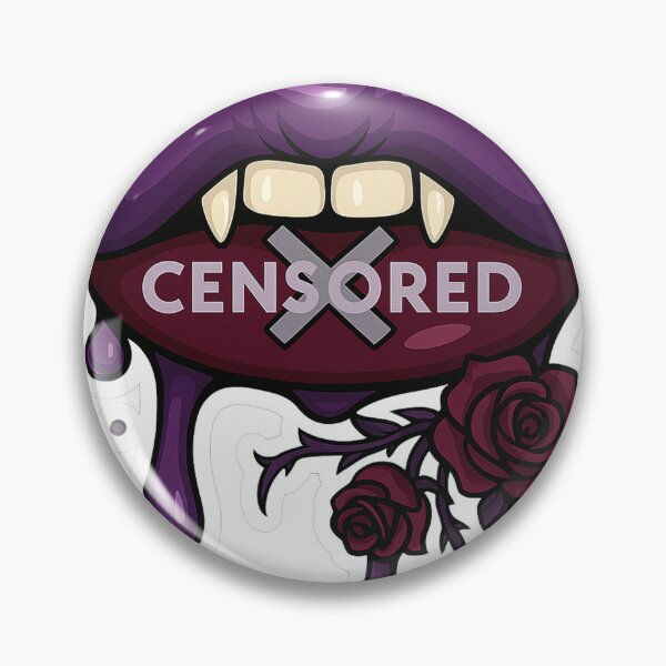 Item preview, I goth glam censor sticker  designed and sold by Velvet Vex.
