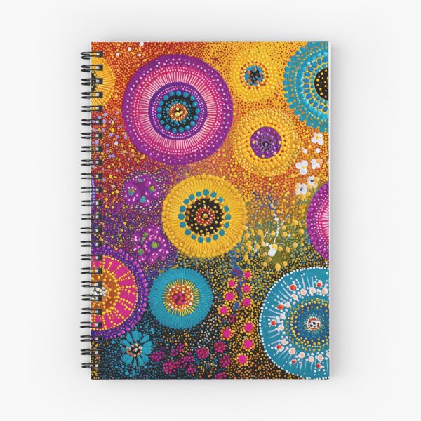 Item preview, Aboriginal Inspired Dot Art - Summer Time designed and sold by GrinGalore.