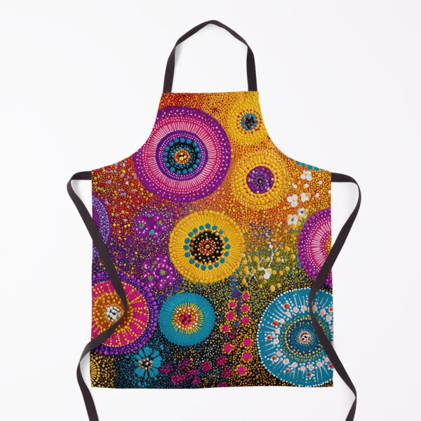 Item preview, Aboriginal Inspired Dot Art - Summer Time designed and sold by GrinGalore.