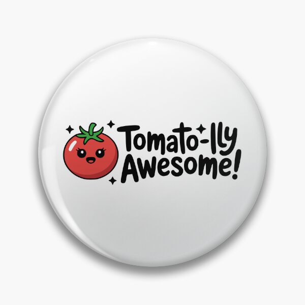 Item preview, Tomato-lly Awesome! Cute Tomato Pun designed and sold by PMCreative.
