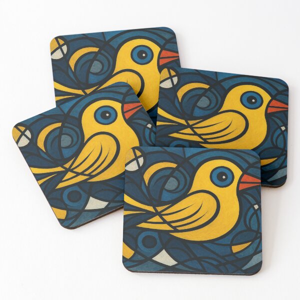 Item preview, Bird dreams in the flow of colors designed and sold by Sigtrix.