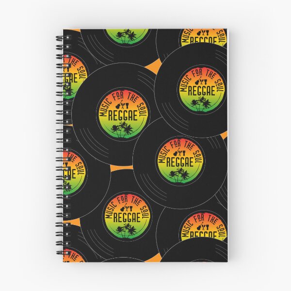 Item preview, Reggae Music Vinyl LPs Pattern designed and sold by HotHibiscus.