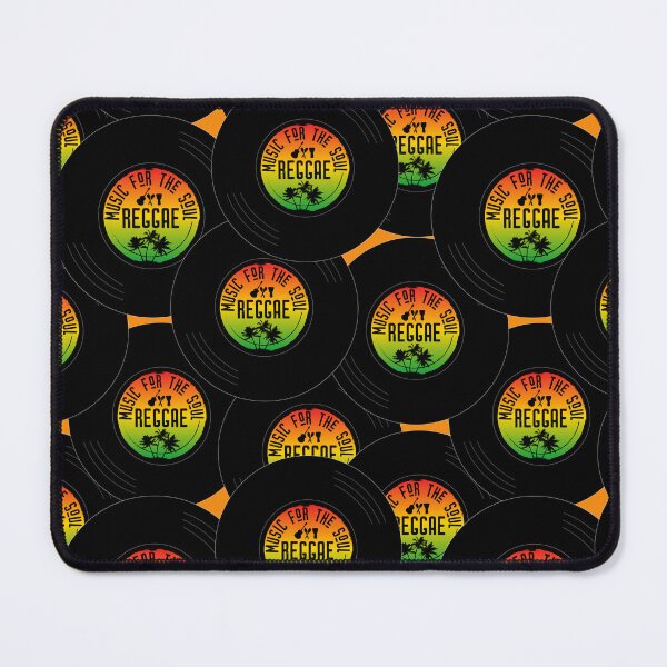 Item preview, Reggae Music Vinyl LPs Pattern designed and sold by HotHibiscus.