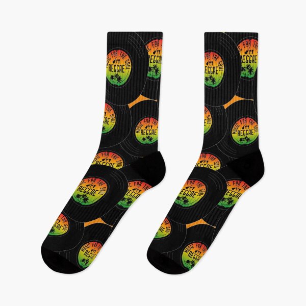 Item preview, Reggae Music Vinyl LPs Pattern designed and sold by HotHibiscus.