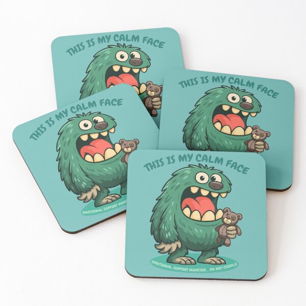 Item preview, this is my calm face designed and sold by Tiny-roar-studio.