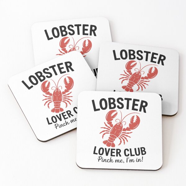 Item preview, Lobster Lover Club Funny Parody designed and sold by Retr0Tshirts.