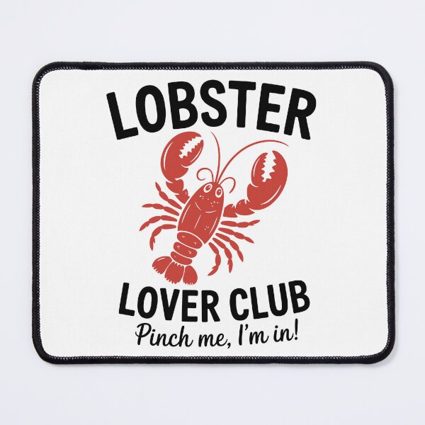 Item preview, Lobster Lover Club Funny Parody designed and sold by Retr0Tshirts.