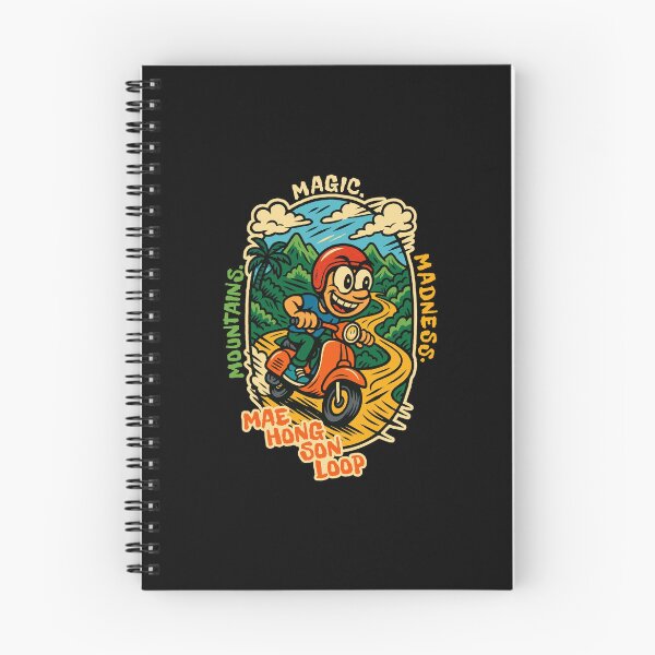 Item preview, Scootin’ Mae Hong Son Loop – Bohemian Adventure Thailand designed and sold by Boogosh.